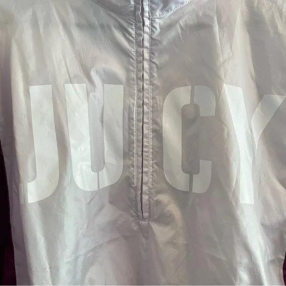 Juicy Couture Quarter-Zip Turtleneck Windbreaker - Picture 6 of 7
